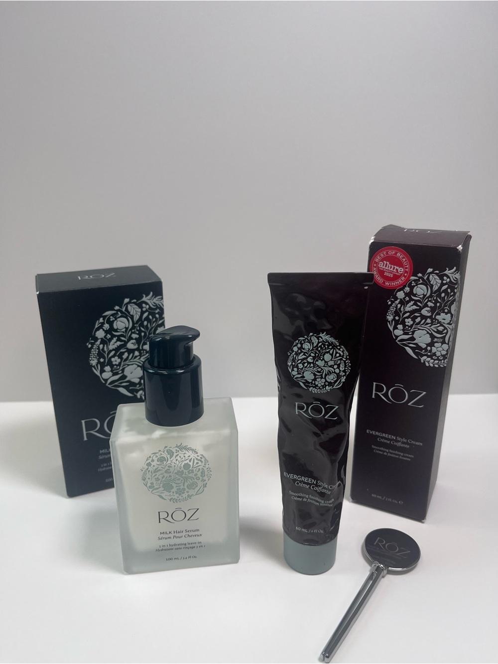 ROZ Evergreen Style Cream & Milk Hair Serum